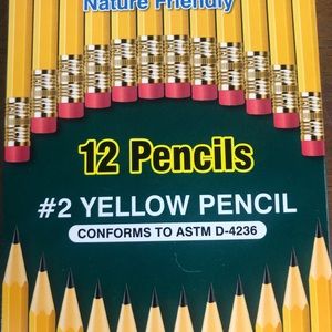 Imperial 12 pencils #2 wood free